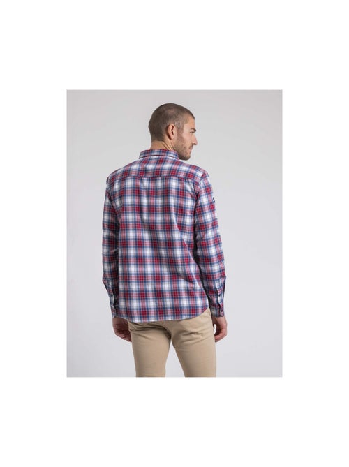 Camicia manches longues carreaux pur coton flanelle TADONOL - Kiabi Camicia manches longues carreaux pur coton flanelle TADONOL - Kiabi