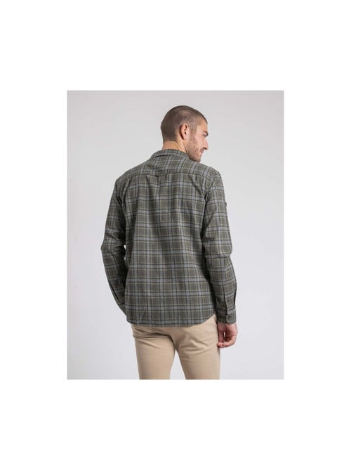 Camicia manches longues carreaux pur coton flanelle TADUMIR - Kiabi Camicia manches longues carreaux pur coton flanelle TADUMIR - Kiabi