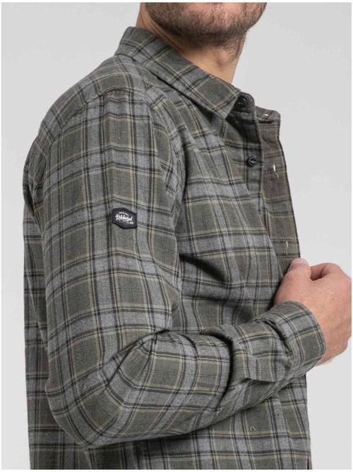 Camicia manches longues carreaux pur coton flanelle TADUMIR - Kiabi Camicia manches longues carreaux pur coton flanelle TADUMIR - Kiabi