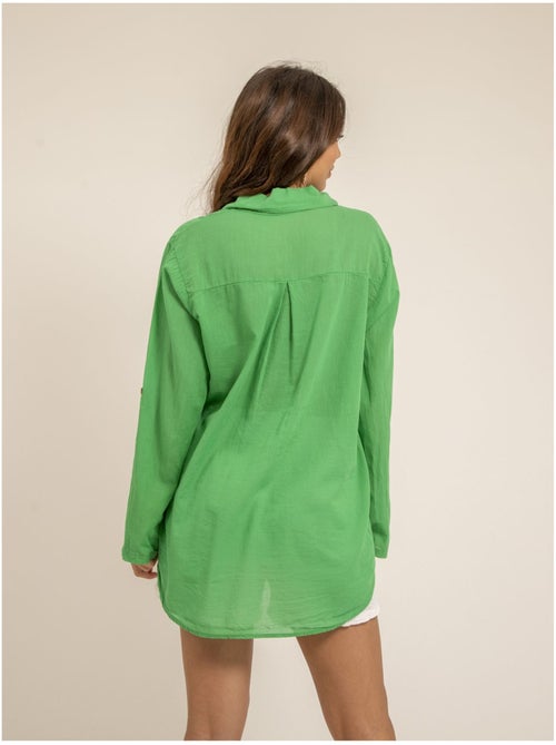 Camicia manches longues coton ORINE - Kiabi