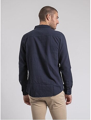 Camicia manches longues pur coton TAMORIS