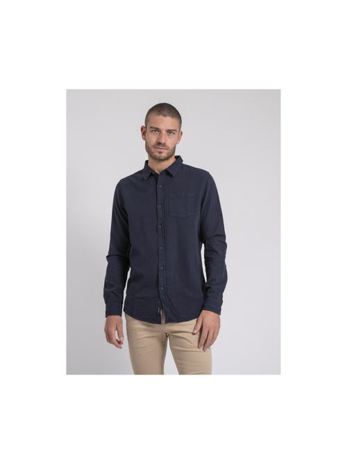 Camicia manches longues pur coton TAMORIS - Kiabi