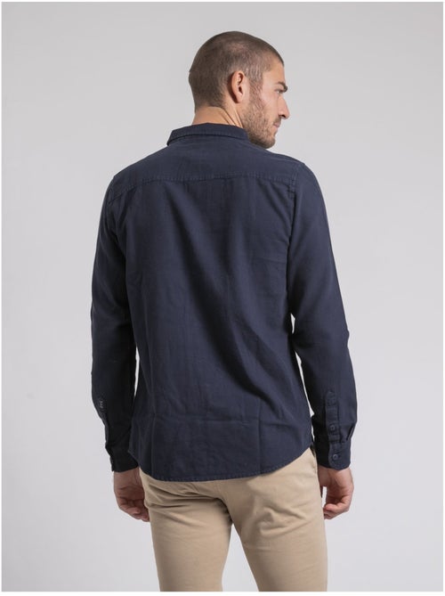 Camicia manches longues pur coton TAMORIS - Kiabi