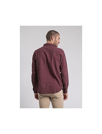 Camicia manches longues pur coton TAMORIS