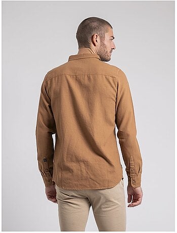 Camicia manches longues pur coton TAMORIS