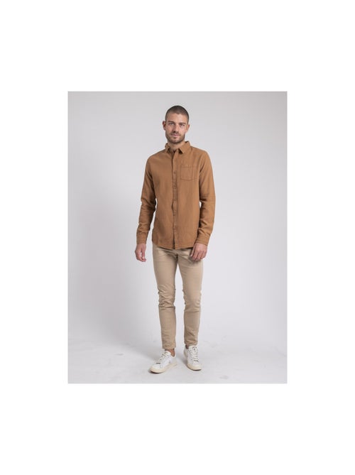 Camicia manches longues pur coton TAMORIS - Kiabi Camicia manches longues pur coton TAMORIS - Kiabi