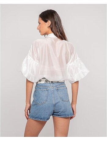 Camicia maniche a palloncino OTELA