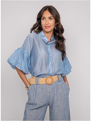 Camicia maniche a palloncino OTELA