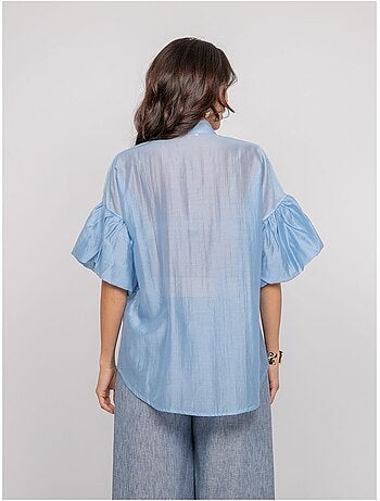 Camicia maniche a palloncino OTELA