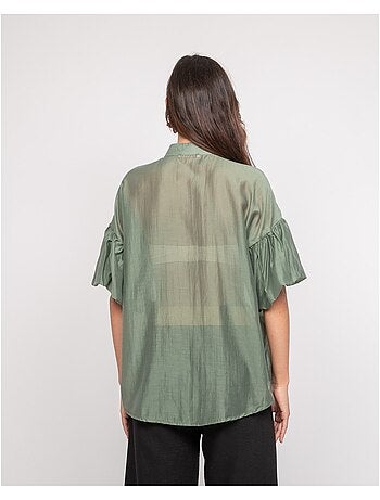 Camicia maniche a palloncino OTELA