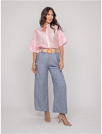 Camicia maniche a palloncino OTELA
