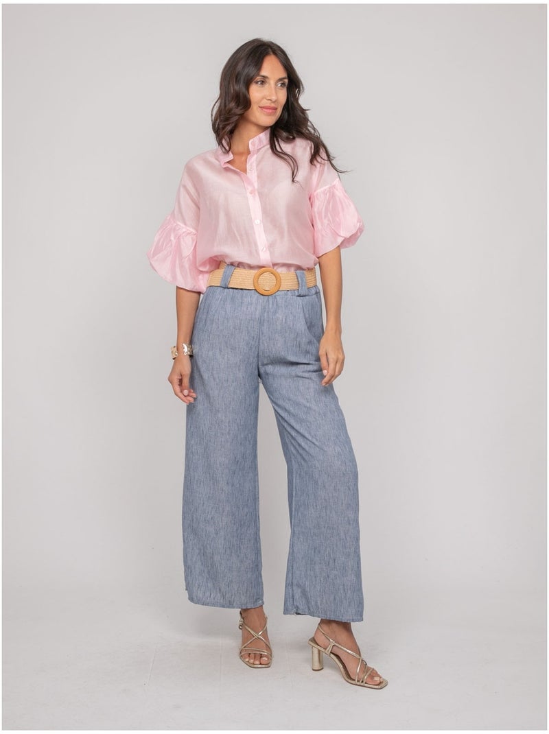 Camicia maniche a palloncino OTELA Rosa - Kiabi