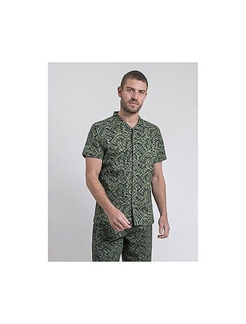 Camicia maniche corte a motivi DILTONIK