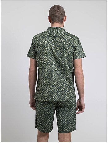 Camicia maniche corte a motivi DILTONIK