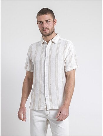 Camicia maniche corte a motivi DOULITTLE