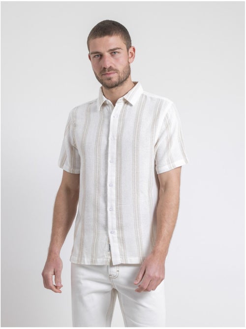 Camicia maniche corte a motivi DOULITTLE - Kiabi Camicia maniche corte a motivi DOULITTLE - Kiabi