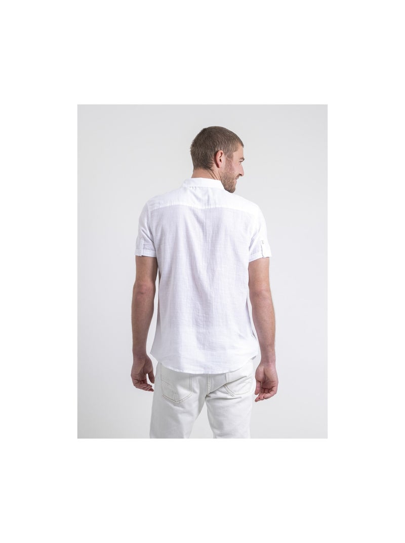 Camicia maniche corte DAPERMI Bianco - Kiabi