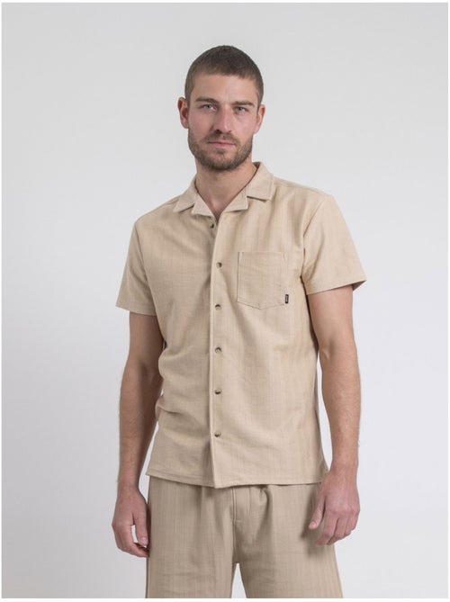 Camicia maniche corte in maglia di cotone DOJOPARIS - Kiabi