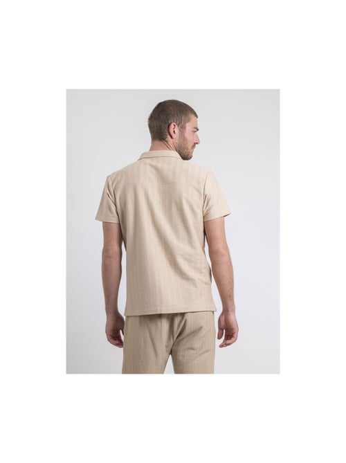 Camicia maniche corte in maglia di cotone DOJOPARIS - Kiabi