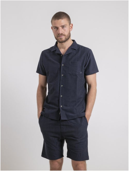 Camicia maniche corte in maglia di cotone DOJOPARIS - Kiabi