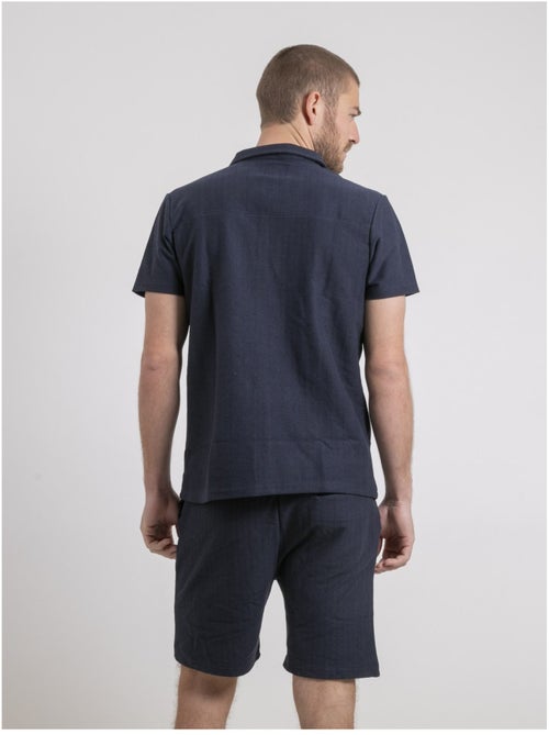 Camicia maniche corte in maglia di cotone DOJOPARIS - Kiabi