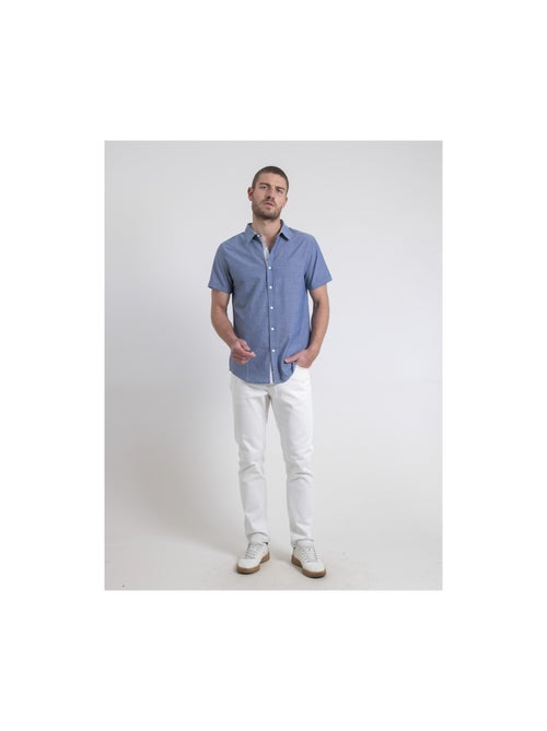 Camicia maniche corte puro cotone a motivi DAKARY - Kiabi