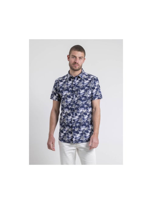 Camicia maniche corte puro cotone a motivi DURUDOLF - Kiabi Camicia maniche corte puro cotone a motivi DURUDOLF - Kiabi