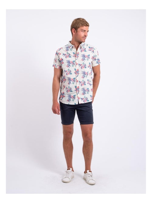 Camicia maniche corte puro cotone con stampa DORIDA - Kiabi