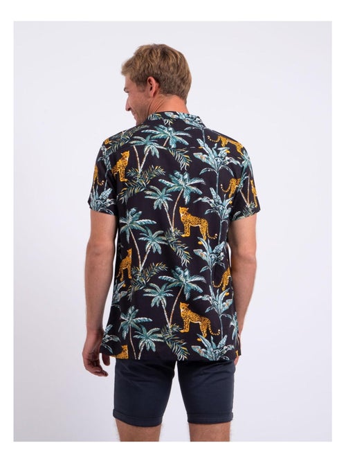 Camicia maniche corte puro cotone con stampa DOUBAKAR - Kiabi