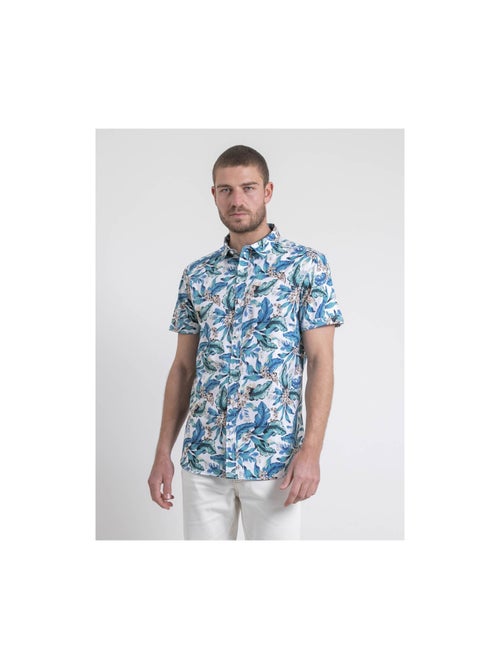 Camicia maniche corte puro cotone DIRIDIC - Kiabi