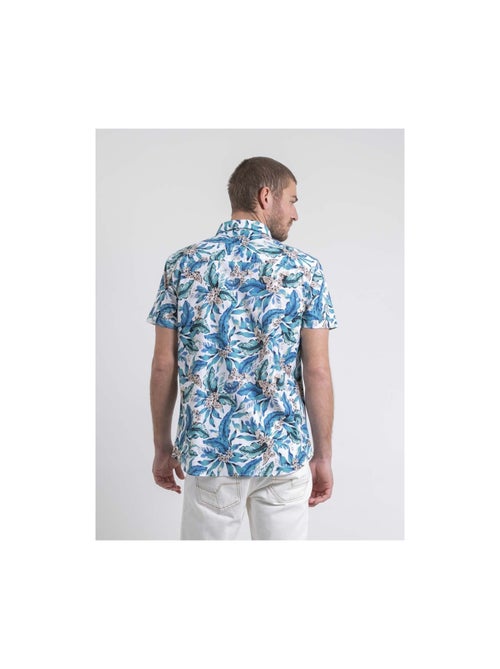 Camicia maniche corte puro cotone DIRIDIC - Kiabi