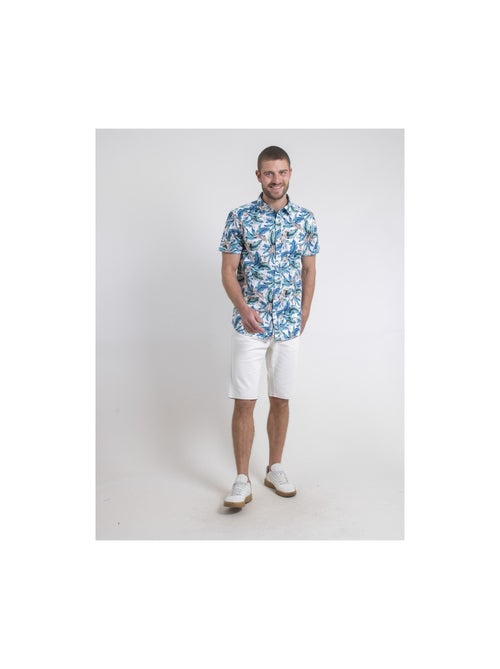 Camicia maniche corte puro cotone DIRIDIC - Kiabi