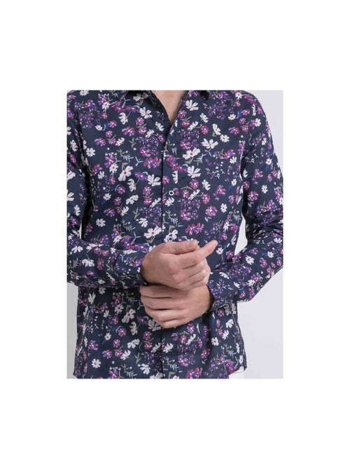 Camicia maniche lunghe a motivi DULOIC - Kiabi
