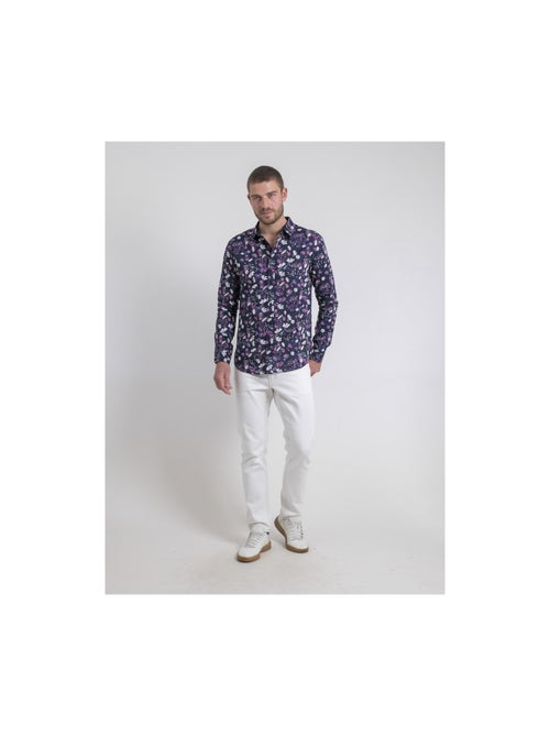 Camicia maniche lunghe a motivi DULOIC - Kiabi
