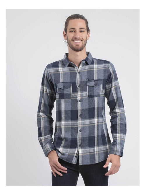 Camicia maniche lunghe a quadri TACULA - Kiabi Camicia maniche lunghe a quadri TACULA - Kiabi