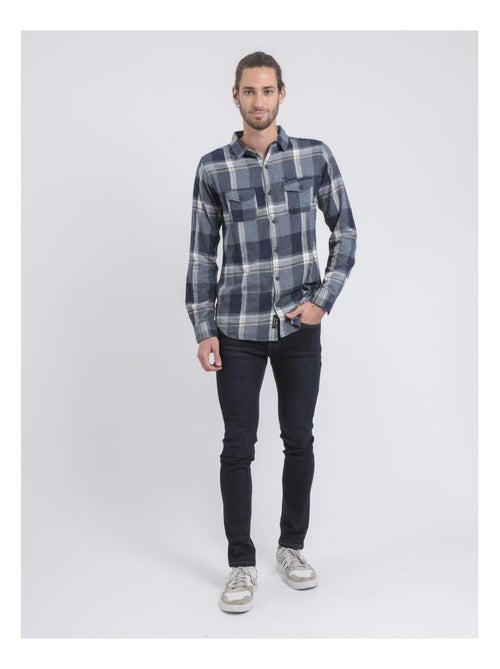 Camicia maniche lunghe a quadri TACULA - Kiabi Camicia maniche lunghe a quadri TACULA - Kiabi