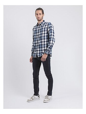 Camicia maniche lunghe a quadri TAKOS