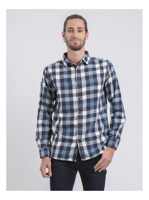 Camicia maniche lunghe a quadri TAKOS - Kiabi Camicia maniche lunghe a quadri TAKOS - Kiabi