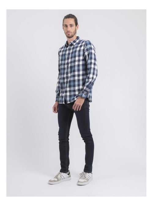 Camicia maniche lunghe a quadri TAKOS - Kiabi Camicia maniche lunghe a quadri TAKOS - Kiabi