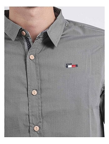 Camicia maniche lunghe con stampa TAMOX