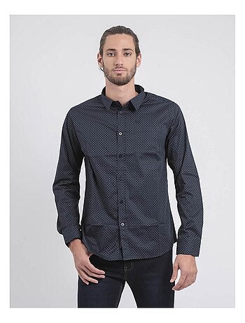 Camicia maniche lunghe con stampa TOPALGA