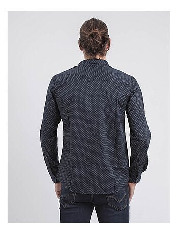 Camicia maniche lunghe con stampa TOPALGA