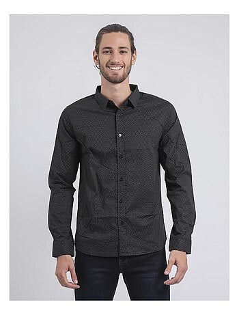 Camicia maniche lunghe con stampa TOUMOMI