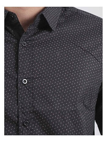 Camicia maniche lunghe con stampa TOUMOMI
