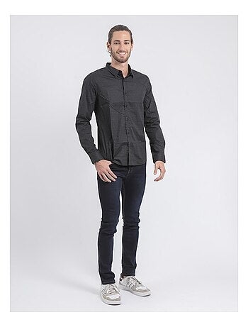Camicia maniche lunghe con stampa TOUMOMI