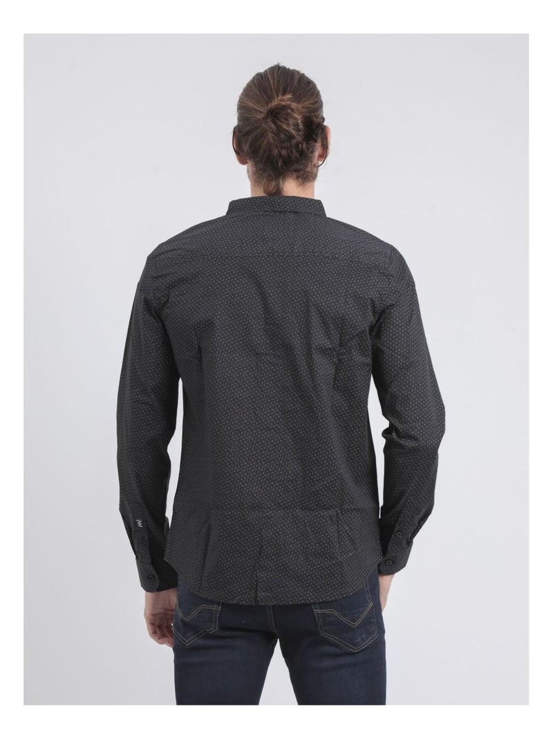 Camicia maniche lunghe con stampa TOUMOMI Nero - Kiabi
