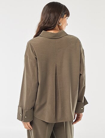 Camicia maniche lunghe fluida