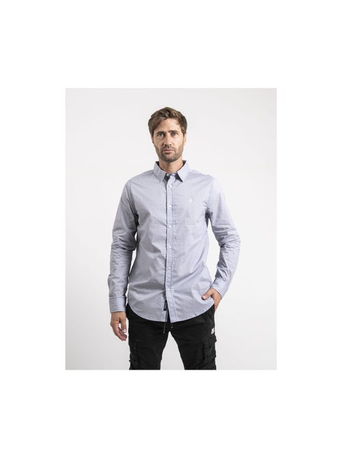 Camicia maniche lunghe puro cotone TIVAMOR - Kiabi