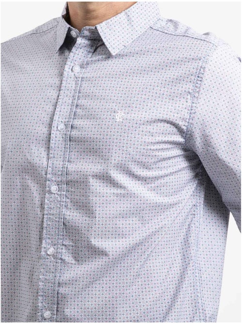 Camicia maniche lunghe puro cotone TIVAMOR - Kiabi