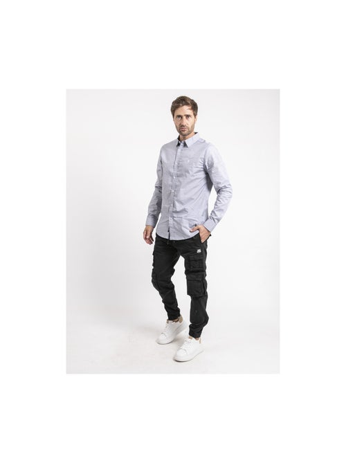 Camicia maniche lunghe puro cotone TIVAMOR - Kiabi